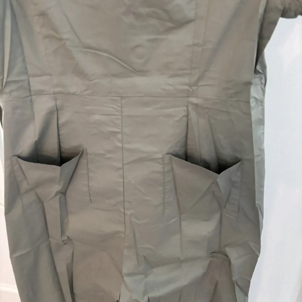 Stylewe One Piece Jumpsuit in green khaki color and black buttons NEW XL(16) - Picture 8 of 10